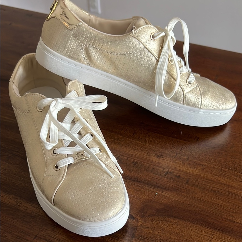Gold Liz Claiborne Sneakers